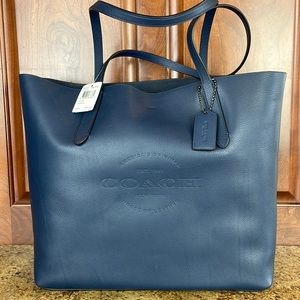 Coach Navy Blue Tote, NWT